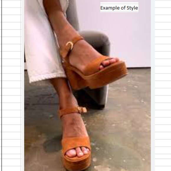 MADDEN GIRL Brown Platform Heels - Size 10 - Picture 1 of 4